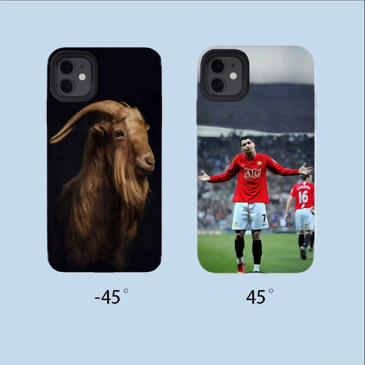 Cristiano Ronaldo GOAT 3D Lenticular Phone Case