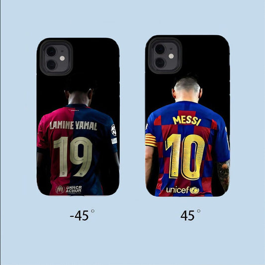 Lionel Messi & Lamine Yamal 3D Lenticular Phone Case